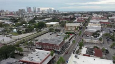 Aerial of Tampa Florida, 2020