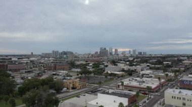 Aerial of Tampa Florida, 2020