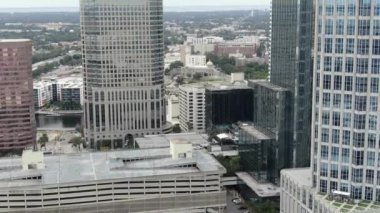 Aerial of Tampa Florida, 2020