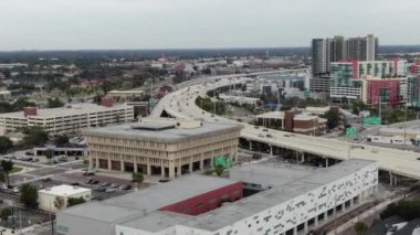 Aerial of Tampa Florida, 2020