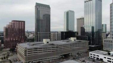 Aerial of Tampa Florida, 2020