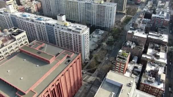 Aerial Washington Square Park Nyc — Video Stock