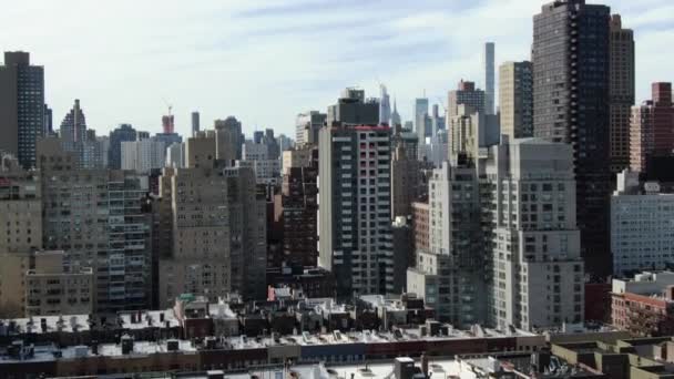 Aerial Upper East Side Nyc — Video Stock