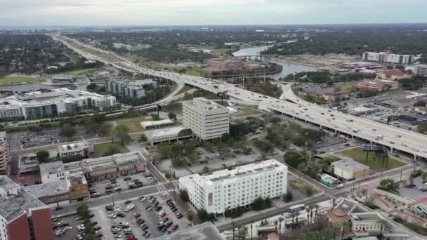 Aerial Tampa Florida 2020 — стоковое видео