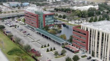 Aerial of Advent Health HQ in Florida