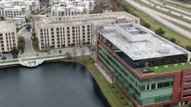Aerial of Advent Health HQ in Florida