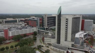 Aerial of Hospital in Orlando, Florida (2020)