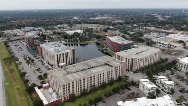 Aerial Advent Health Florida — Stockvideo