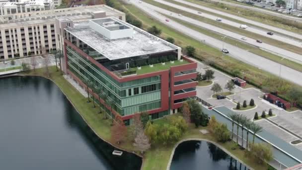 Aerial Advent Health Florida — стокове відео