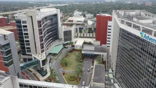 Aerial Hospital Orlando Florida 2020 — стоковое видео