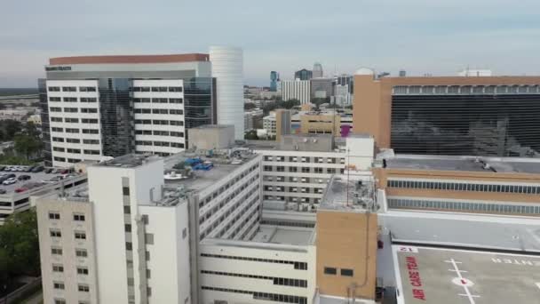 Aerial Hospital Downtown Orlando Florida 2020 — Vídeo de Stock