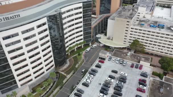 Aerial Hospital Downtown Orlando Florida 2020 — Wideo stockowe