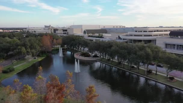 Aerial Orange County Convention Center Orlando — Stock Video