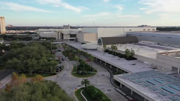 Aerial Orange County Convention Center Orlando — Vídeos de Stock