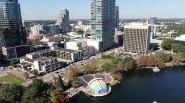 Şehir merkezindeki Orlando, Florida hava