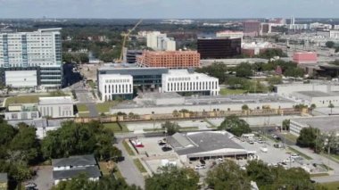 Şehir merkezindeki Orlando, Florida hava