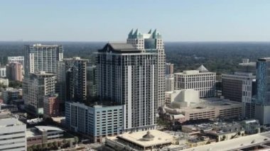 Şehir merkezindeki Orlando, Florida hava