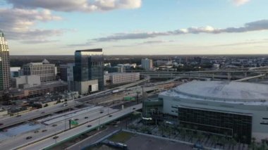 Şehir merkezindeki Orlando, Florida hava
