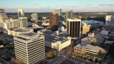 Şehir merkezindeki Orlando, Florida hava