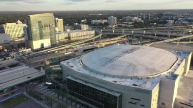 Şehir merkezindeki Orlando, Florida hava