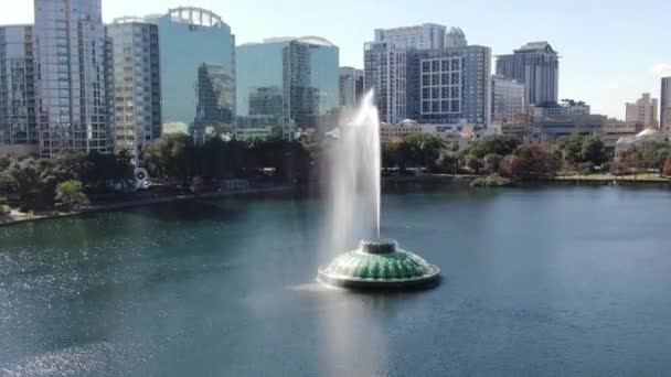 Aérea Del Centro Orlando Florida — Vídeos de Stock