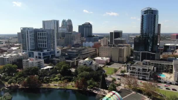 Şehir Merkezindeki Orlando Florida Hava — Stok video