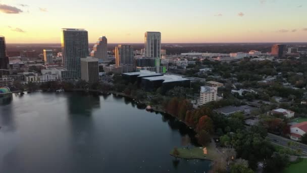 Aérea Del Centro Orlando Florida — Vídeo de stock