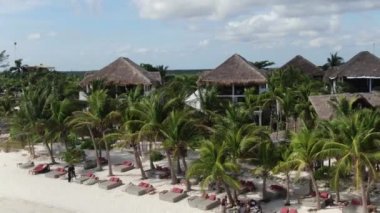 Aerial of Tulum, Mexico 2020