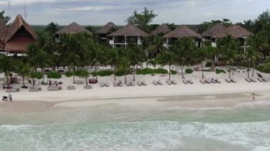 Aerial of Tulum, Mexico 2020