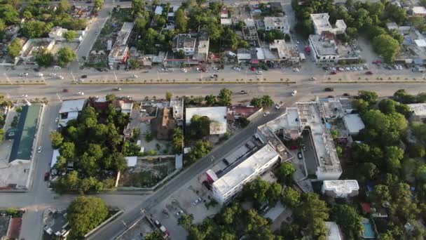 Aerial Tulum Mexico 2020 — Stockvideo
