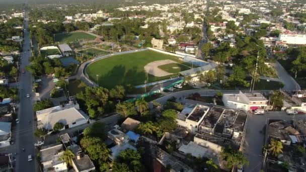 Aerial Tulum Mexico 2020 — Stock video