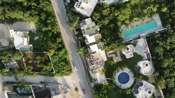 Aerial Tulum Mexico 2020 — Stockvideo