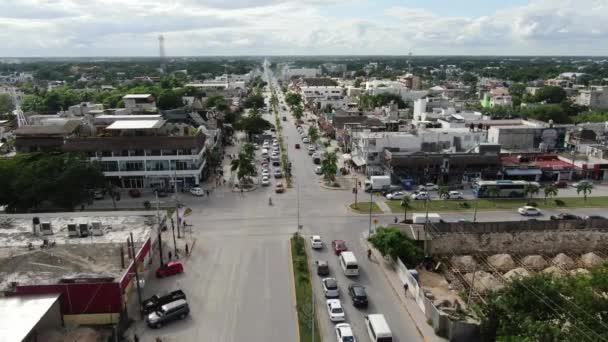 Aerial Tulum Mexico 2020 — Videoclip de stoc