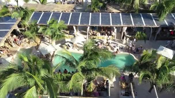 Aerial Tulum Mexico 2020 — Stok Video