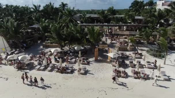 Aerial Tulum Mexico 2020 — Wideo stockowe
