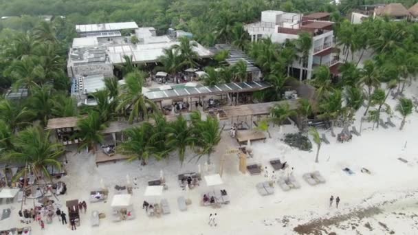 Aerial Tulum Mexico 2020 — Wideo stockowe