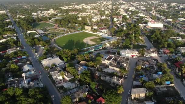 Aerial Tulum Mexico 2020 — Video Stock