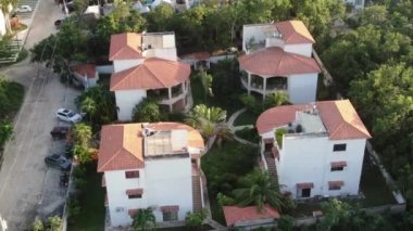 Aerial of Tulum Mexico, 2020