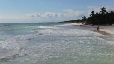 Aerial of Tulum, Mexico 2020