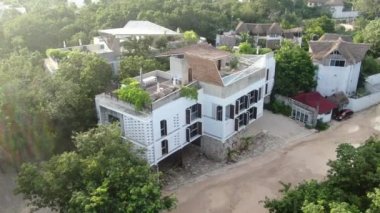 Aerial of Tulum Mexico, 2020