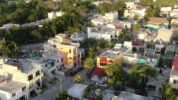 Aerial Tulum Mexico 2020 — стоковое видео