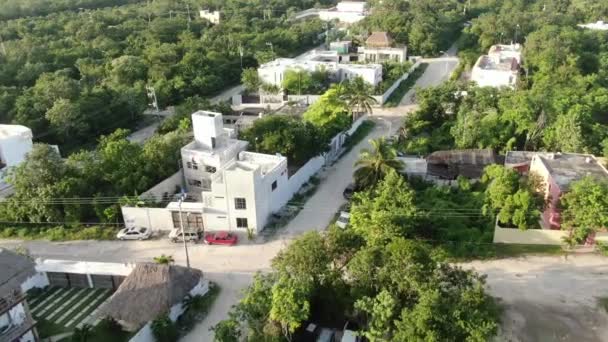 Aerial Tulum Mexico 2020 — Video Stock