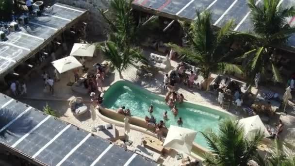 Aerial Tulum Mexico 2020 – Stock-video