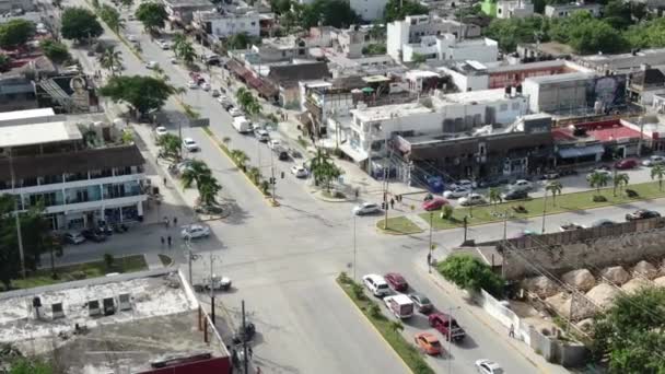 Aerial Tulum Mexico 2020 — Stock Video