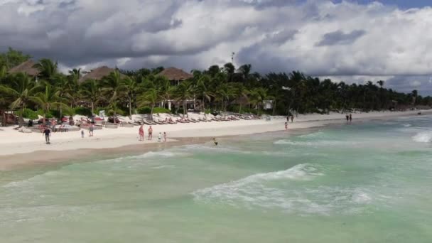 Aerial Tulum Mexico 2020 — Stockvideo