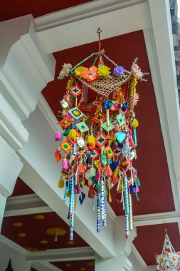 Eski tapınak Wat Mahathat 'da, Tayland' ın Ratchaburi ilinde bir ibadethane bulunmaktadır..