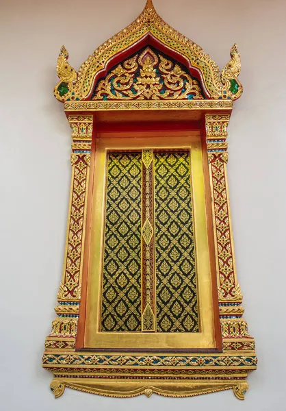 Arte Interior Wat Khao Wang Templo Budista Provincia Ratchaburi Tailandia —  Fotos de Stock