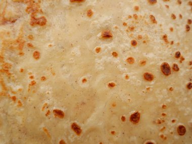 desenli arka plan taze pişmiş krepler.