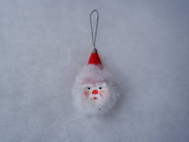 Noel Baba beyaz zemin üzerine