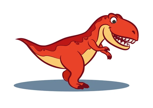 Rex Dinosauro Vettoriale Illustrazione — Vettoriale Stock